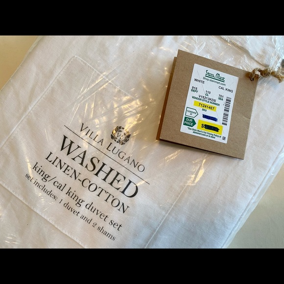 SOLD! Brand New King Cotton Duvet Set - Picture 2 of 3